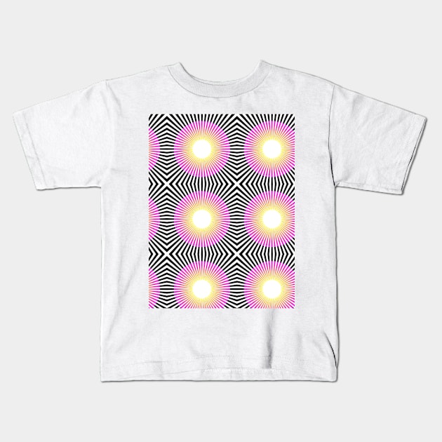 Pink light therapy Kids T-Shirt by ProfessorJayTee